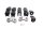 Ohjaustangon välikappalesarja 15mm hopea LSL-sarja BMW R 1150 R Rockster R28 0308 03-05