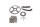 Steuerkette Satz Kettenräder Spanner BMW R 1200 GS K25 0307 R12 04-07