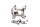 knastaksellejeblok højre vippearmsføring BMW R 1200 GS K25 0307 R12 04-07