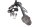 Sivuseisontatuen kiinnikkeen kiinnitysruuvit BMW R 1150 R Rockster R28 0308 03-05