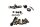 camshaft bearing block right, screw set BMW R 1200 CL 0442 K30 259C 03-05