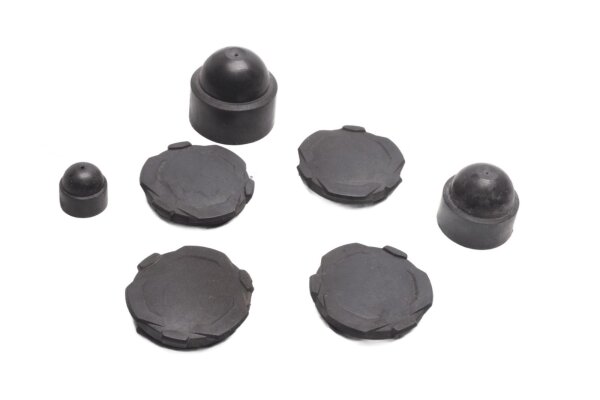 Set di tappi per telaio, cappucci di copertura, tappi, tappi in gomma, corna BMW K1300S 0508 09-15