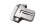 Rear right footrest bracket mounting plate BMW R 1200 CL 0442 K30 259C 03-05