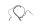 Accumassakabel, startkabel, stroomaansluiting BMW K 1100 RS K589 0522 92-96