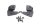 Set afdekplaatjes voor stuurschakelaars inclusief schroeven BMW R 1150 R Rockster R28 0308 03-05