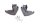 Set afdekplaatjes voor stuurschakelaars inclusief schroeven BMW R 1150 R Rockster R28 0308 03-05
