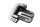 Footrest bracket support plate rear left BMW R 1200 CL 0442 K30 259C 03-05