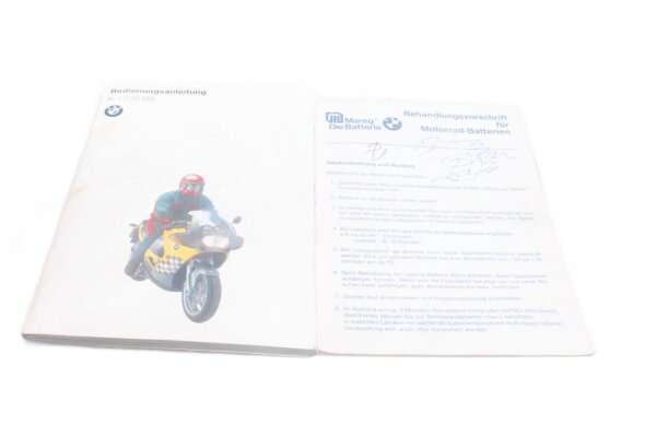 Tysk bruksanvisning, handbok, instruktioner BMW K 1200 RS 589 96-00