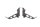 Support de fixation du carénage supérieur avant gauche et droit BMW K1300S 0508 09-15