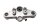 Övre gaffelbrygga, styrfäste, styrhuvudsmutter BMW R 1150 GS R21 0415 99-04