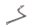 Right-hand luggage rack bracket, pannier rack 46542312306 BMW K 1100 RS K589 0522 92-96