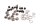 Bremsscheiben Schraubensatz Distanzhülsen BMW R 1150 R Rockster R28 0308 03-05