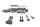 Schraubensatz Motor Befestigung Anbauschrauben BMW R 1150 GS R21 0415 99-04