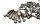 Schraubensatz Motor Befestigung Anbauschrauben BMW R 1150 GS R21 0415 99-04
