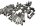 Schraubensatz Motor Befestigung Anbauschrauben BMW R 1150 GS R21 0415 99-04