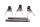 set forcella cambio, albero cambio, leva del cambio, cambio Suzuki GSX 1100 G GV74A 91-96