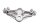 ponte superiore del manubrio, elemento centrale del ponte della forcella, attacco superiore BMW K1300S 0508 09-15