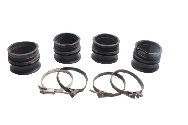 Intake manifold carburetor rubber set clamp set Suzuki GSX 1100 G GV74A 91-96