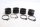 Intake manifold carburetor rubber set clamp set Suzuki GSX 1100 G GV74A 91-96