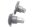 bullone di fissaggio dellasse del cuscinetto del forcellone cuscinetto fisso del forcellone BMW K1300S 0508 09-15