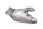 Scudo termico per scarico, protezione termica, copertura dello scudo termico BMW K1300S 0508 09-15
