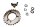 Oil pump drive chain guide pinion BMW R 1200 CL 0442 K30 259C 03-05
