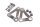 Rear strut tie rod linkage BMW K1300S 0508 09-15