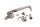 Rear brake lever, lower pedal linkage, return spring BMW K1300S 0508 09-15