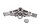 Øvre gaffelbro, styrehovedklemme 7 610 618 BMW R 1150 R Rockster R28 0308 03-05