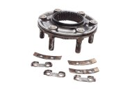 portacorona, ruota posteriore, mozzo ruota, piastre di supporto Suzuki GSX 1100 G GV74A 91-96