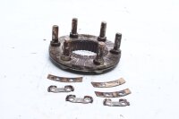 portacorona, ruota posteriore, mozzo ruota, piastre di supporto Suzuki GSX 1100 G GV74A 91-96
