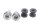 Seat bracket mounting bolts, rubber bushing set for BMW K1300S BMW K1300S 0508 09-15