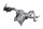 Trim frame, lamp holder, front left, top BMW K1300S 0508 09-15
