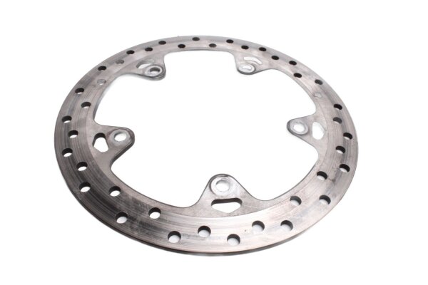 Rear brake disc, drilled; brake system, single disc BMW K1300S 0508 09-15