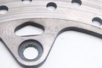 Rear brake disc, drilled; brake system, single disc BMW K1300S 0508 09-15