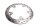 Rear brake disc, drilled; brake system, single disc BMW K1300S 0508 09-15
