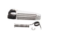 Front left drivers footrest, footrest pad, footrest spring BMW K1300S 0508 09-15