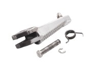 Front left drivers footrest, footrest pad, footrest spring BMW K1300S 0508 09-15