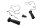 Heated handlebar grip, heated grip left BMW R 1200 CL 0442 K30 259C 03-05