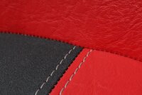 front seat red black cover padding driver BMW R 1150 RT 0419 R22 02-05