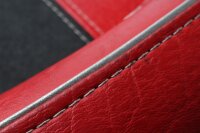 front seat red black cover padding driver BMW R 1150 RT 0419 R22 02-05