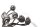 Cableado del velocímetro e iluminación del panel de instrumentos BMW R 1150 GS R21 0415 99-04