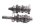 Gearbox shaft, shift drum, gear Suzuki GSF 1200 Bandit WVA9 01-05