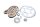 Chain kit drive chain sprocket chainring Suzuki GSF 1200 Bandit WVA9 01-05