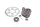 Chain kit drive chain sprocket chainring Suzuki GSF 1200 Bandit WVA9 01-05
