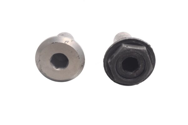 Juego de tornillos de ajuste del soporte del eje del cojinete del basculante BMW R 1150 R R28 0429 01-06