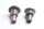 Juego de tornillos de ajuste del soporte del eje del cojinete del basculante BMW R 1150 R R28 0429 01-06