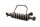 Bakre stötdämpare med retur hydraulisk BMW R 1150 GS R21 0415 99-04