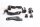 Rubberen montageset voor oliekoelerbeugel, montageset voor olieleiding Suzuki GSF 1200 Bandit WVA9 01-05