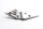 Piastra di supporto della staffa del poggiapiedi, anteriore destra Suzuki GSF 1200 Bandit WVA9 01-05